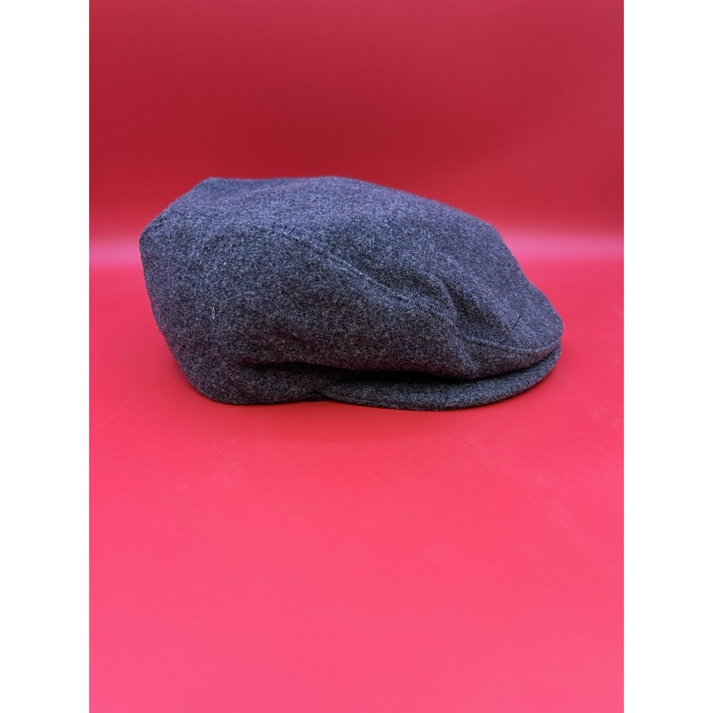 Vintage Pendleton Wool Newsboy Hat Size Medium Gray